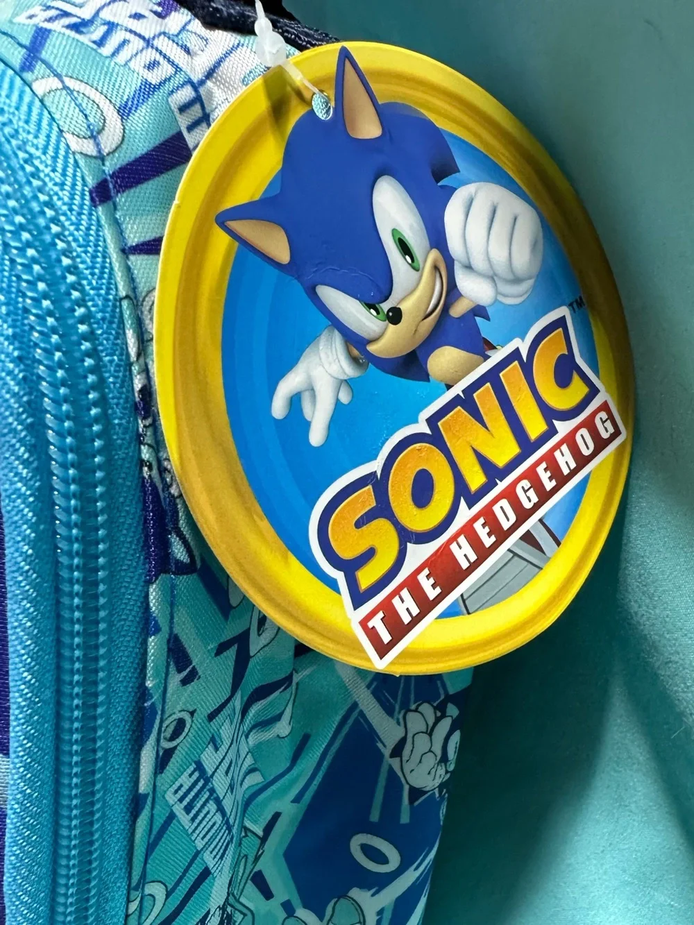 Sonic the Hedgehog- Featuring Sonic, Tales, and Knuckles Kids Lunch Bag